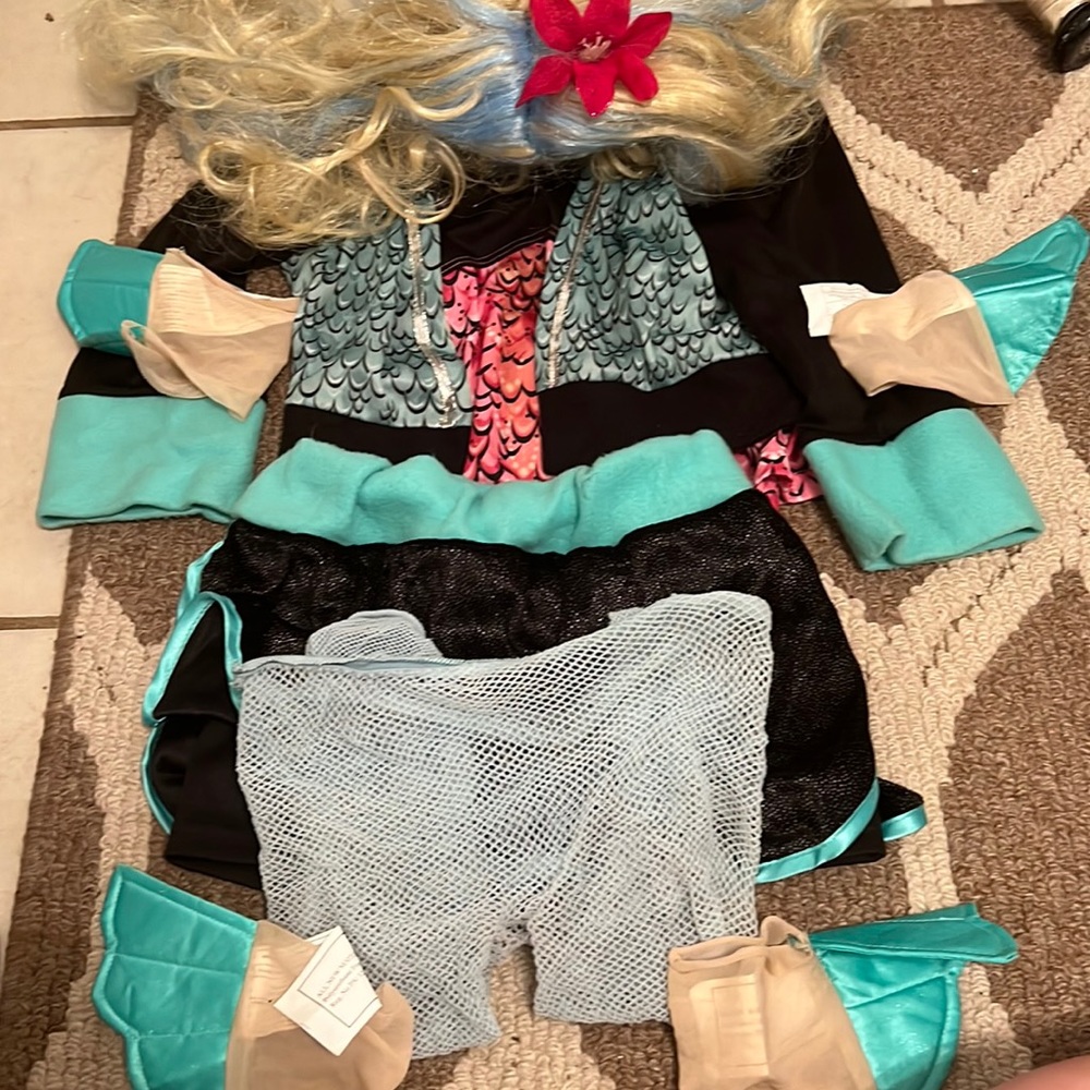 Lagoons blue Halloween costume